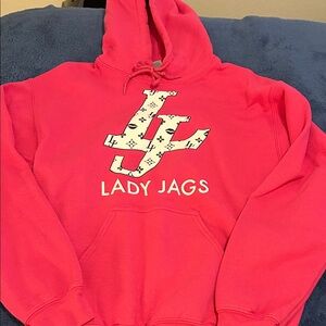 TG Lady Jags LV Pink Hoodie